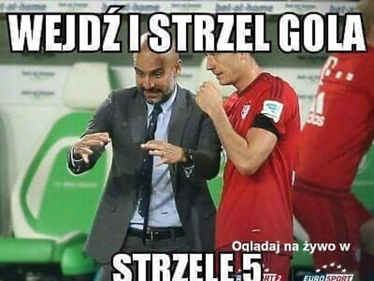 Robert Lewandowski bohaterem memów