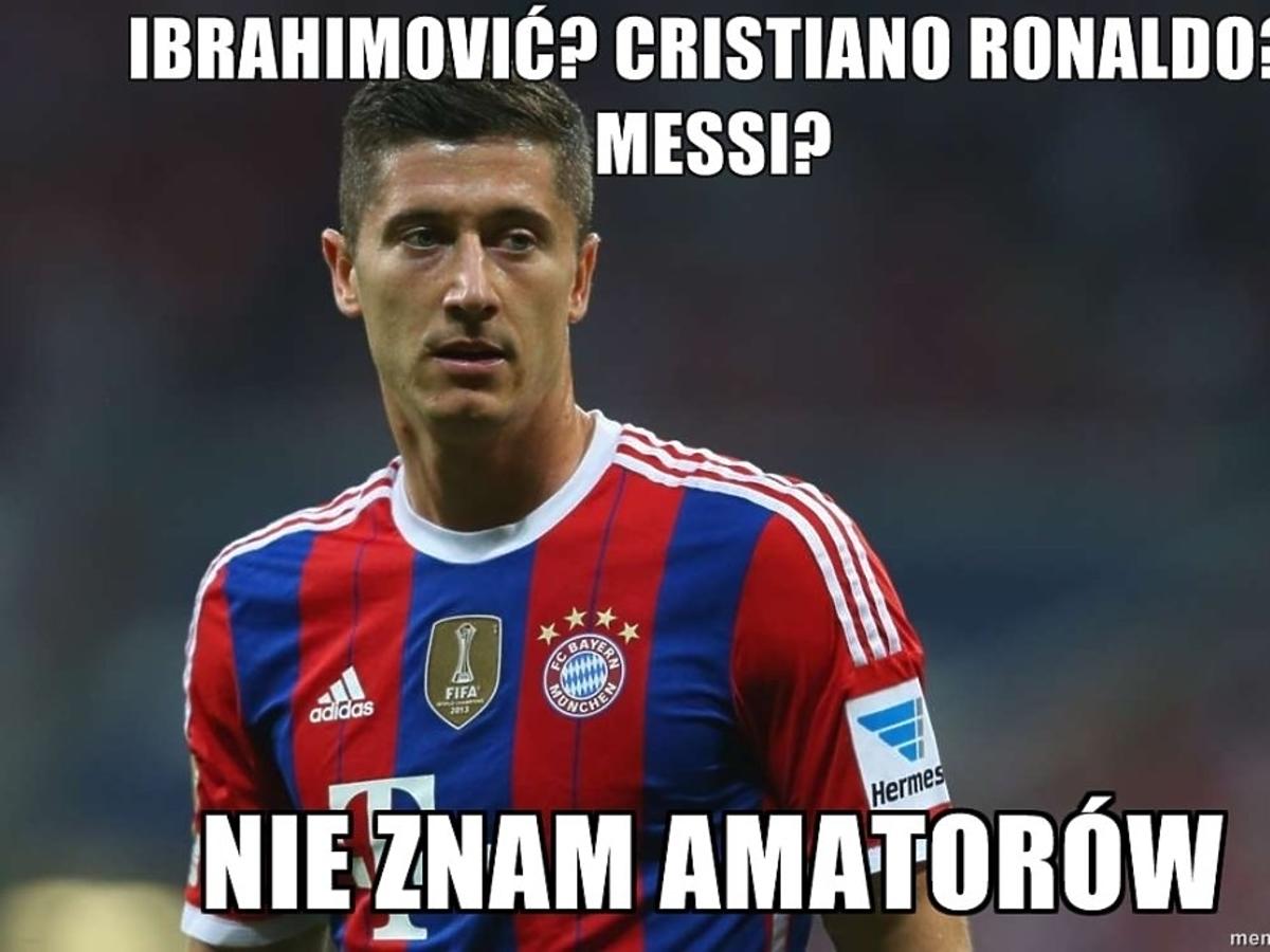 Robert Lewandowski bohaterem memów