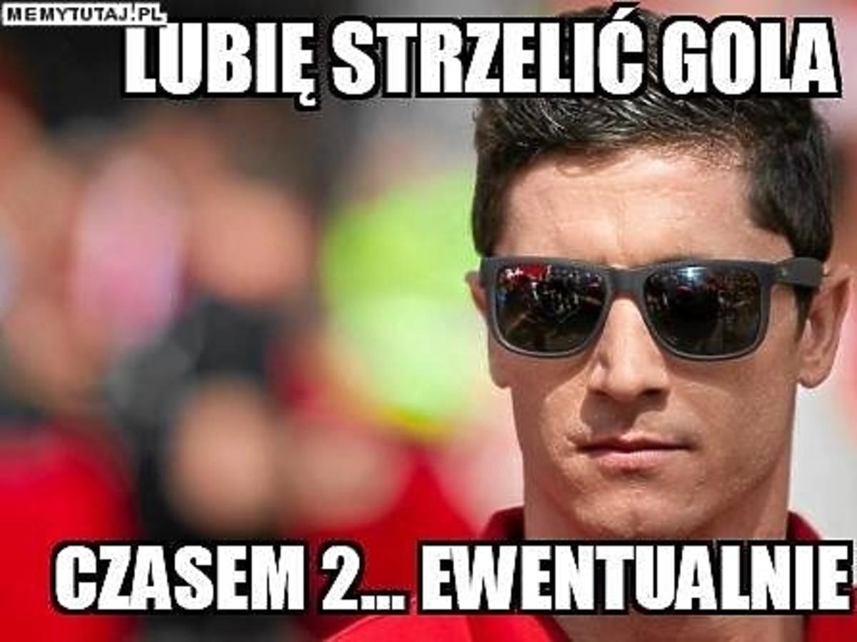 Robert Lewandowski bohaterem memów