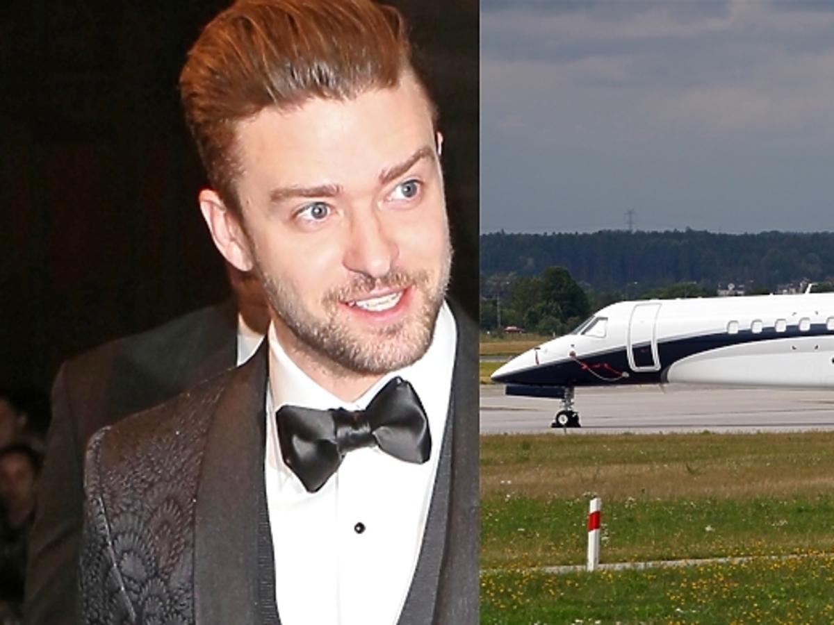 Samolot Justina Timberlake'a