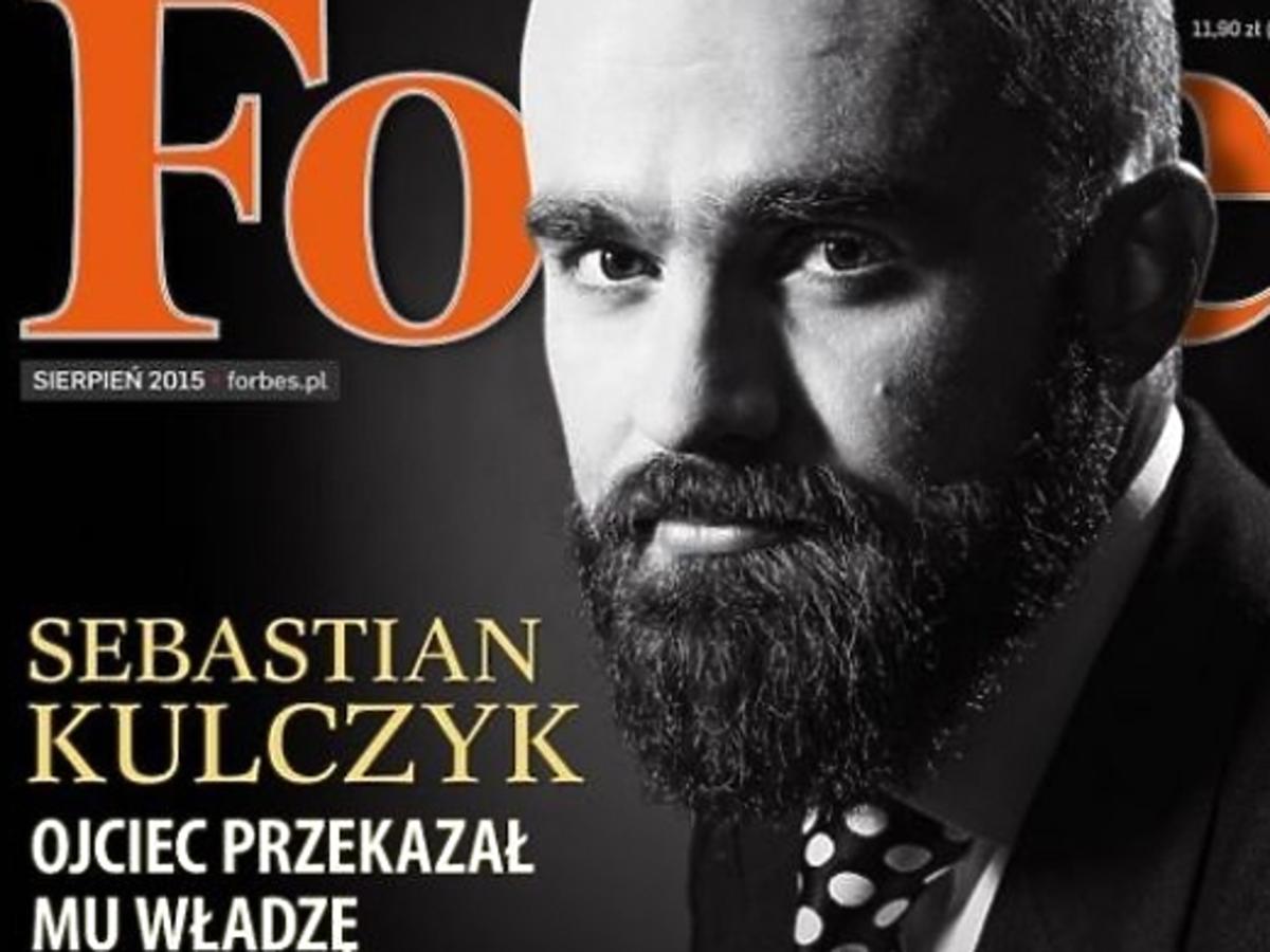 Sebastian Kulczyk na okładce Forbes