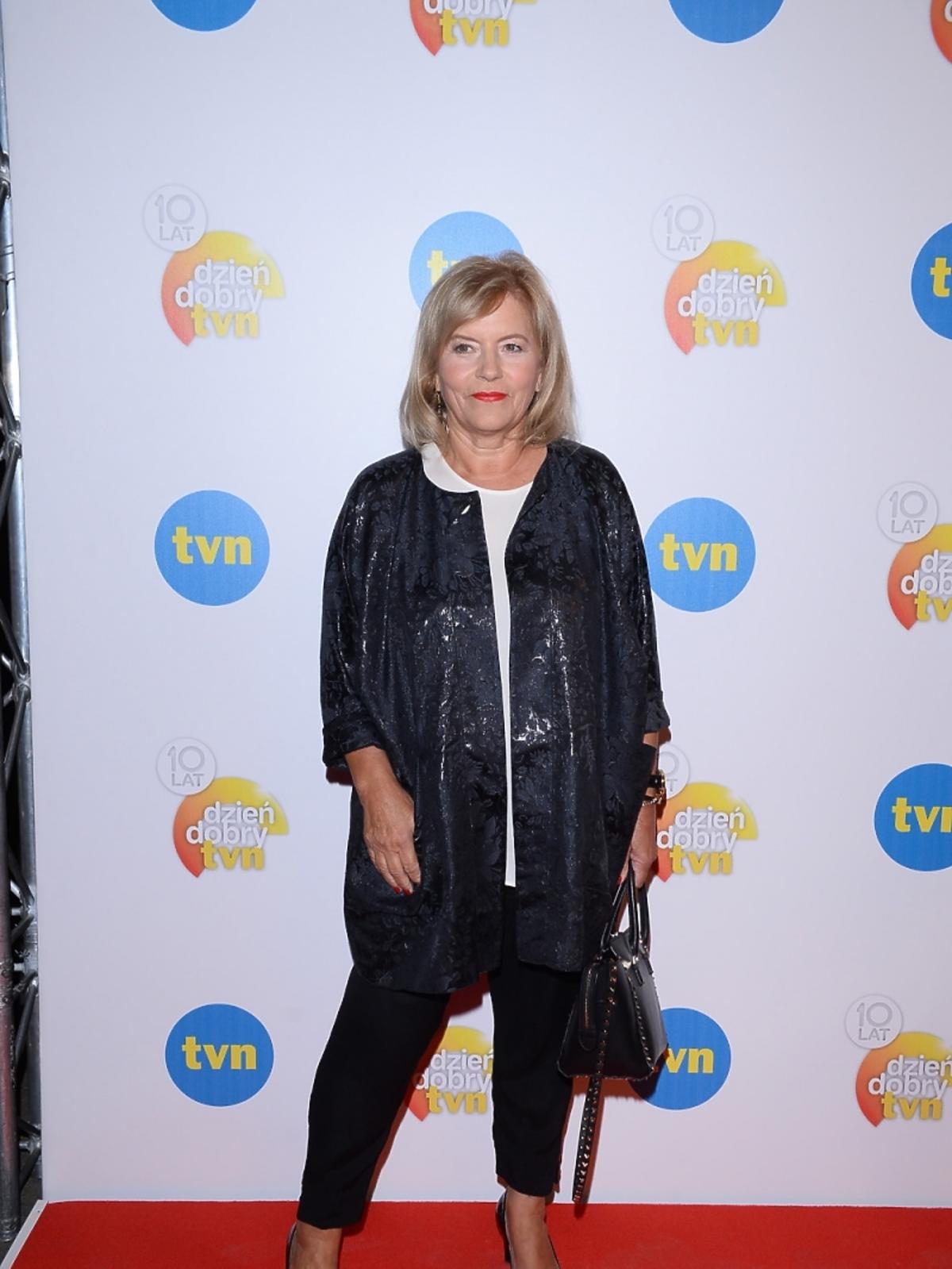 Teresa Rosati na urodzinach Dzień Dobry TVN