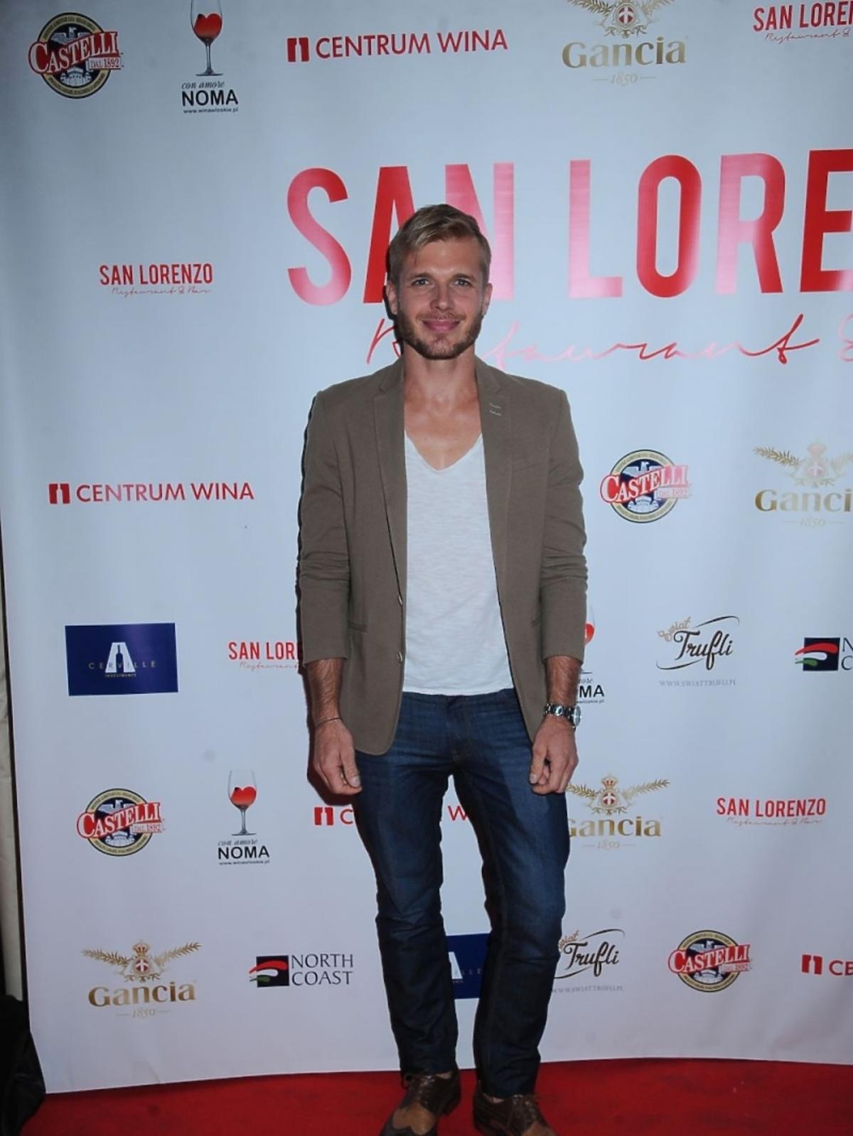 Tomasz Ciachorowski otwarciu restauracji San Lorenzo