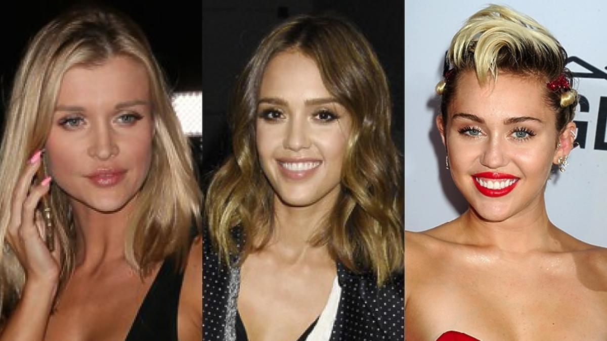Joanna Krupa, Jessica Alba, Miley Cyrus noszą białe buty