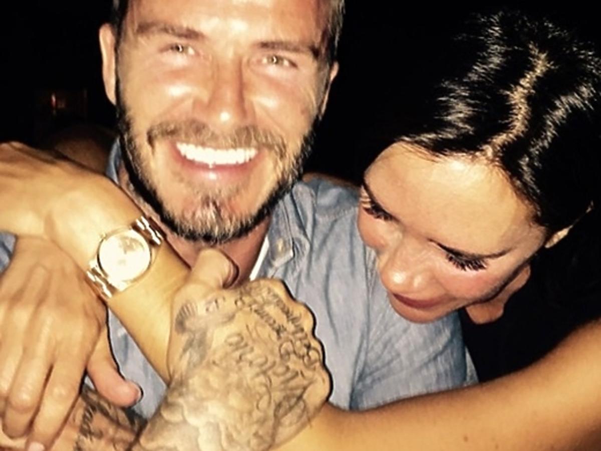 Victoria Beckham wstawiła zdjęcie śpiącego Davida