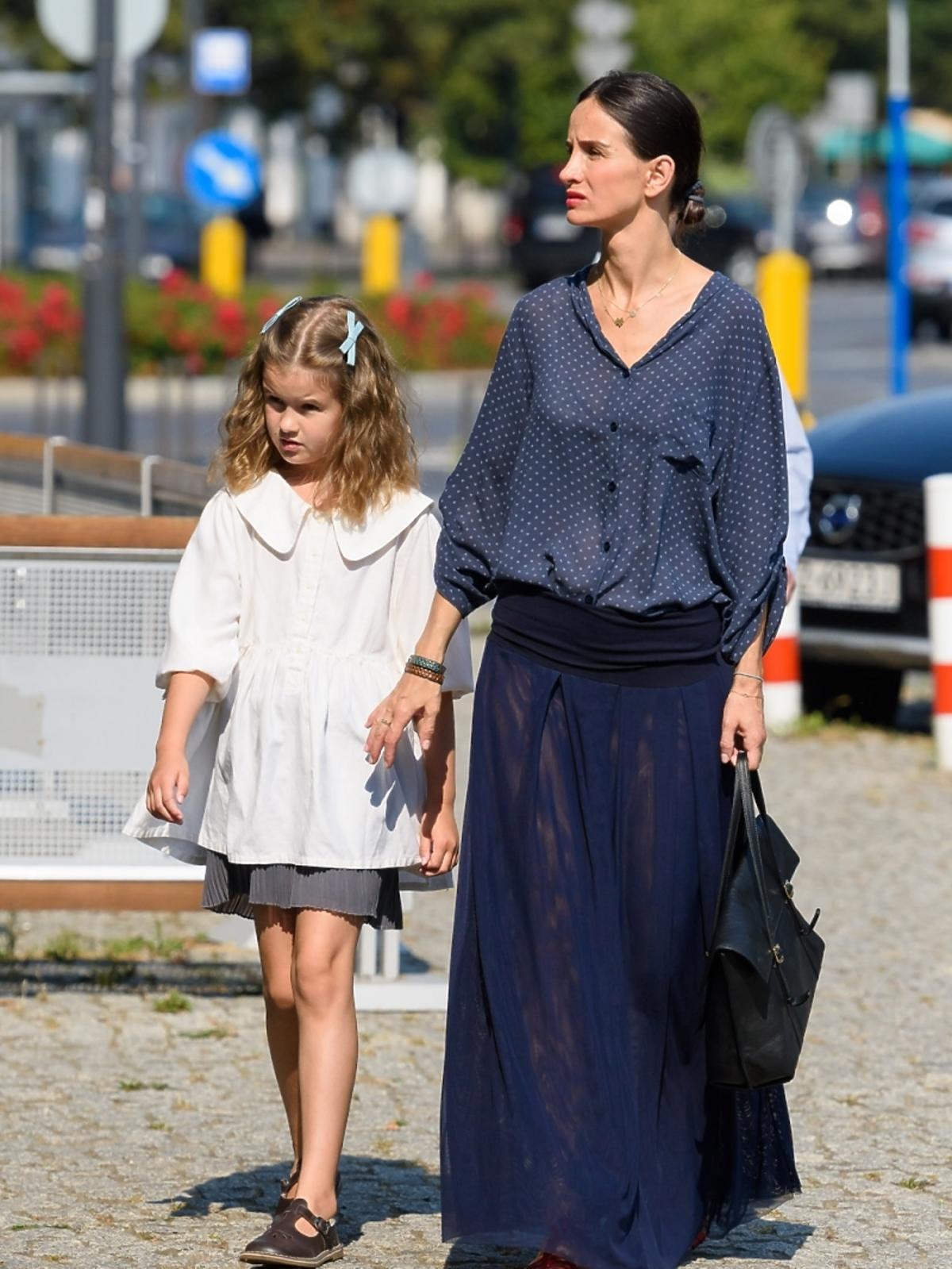 Viola Kołakowska z córką