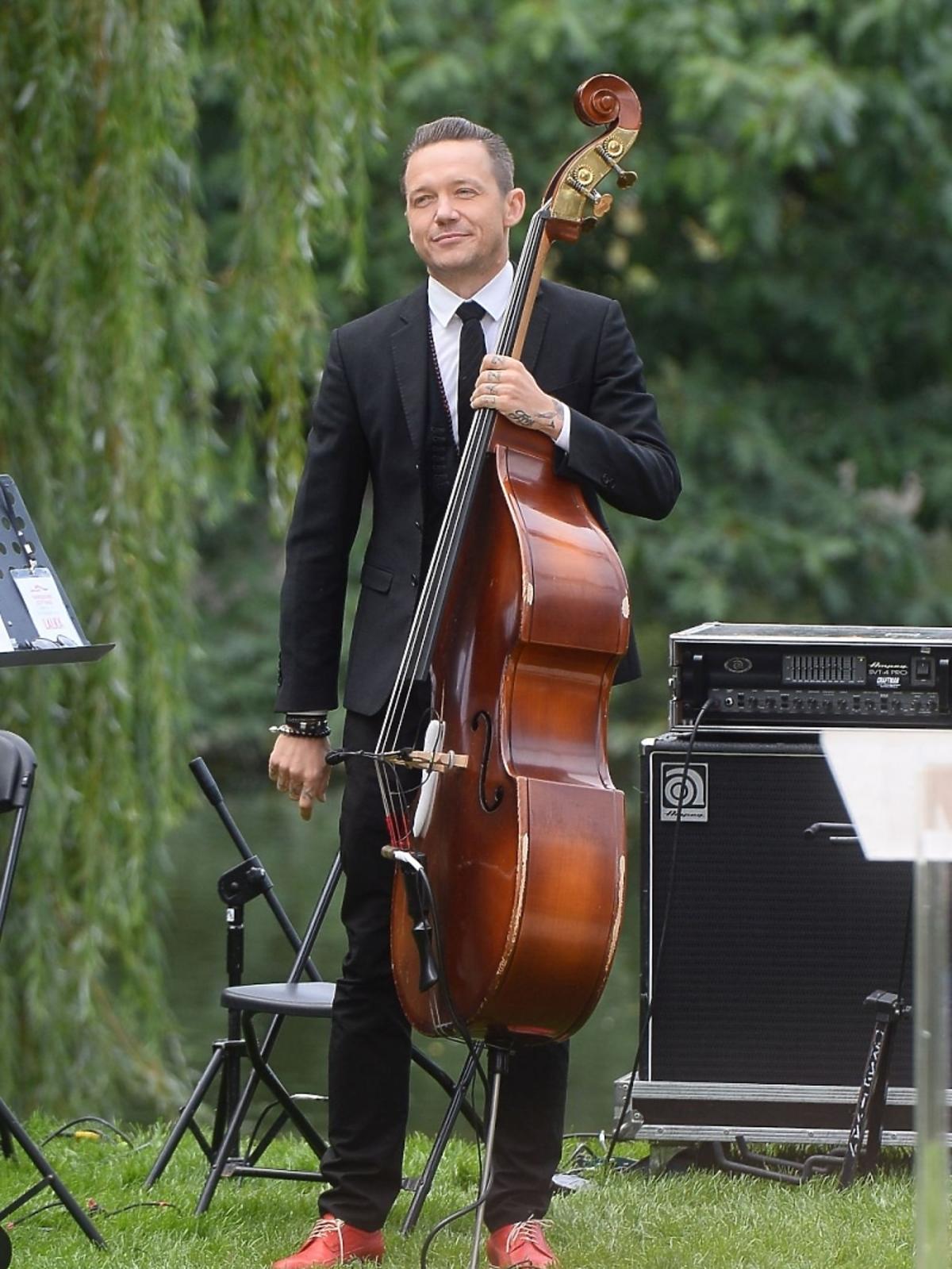 Wojciech Mazolewski na Narodowym Czytaniu