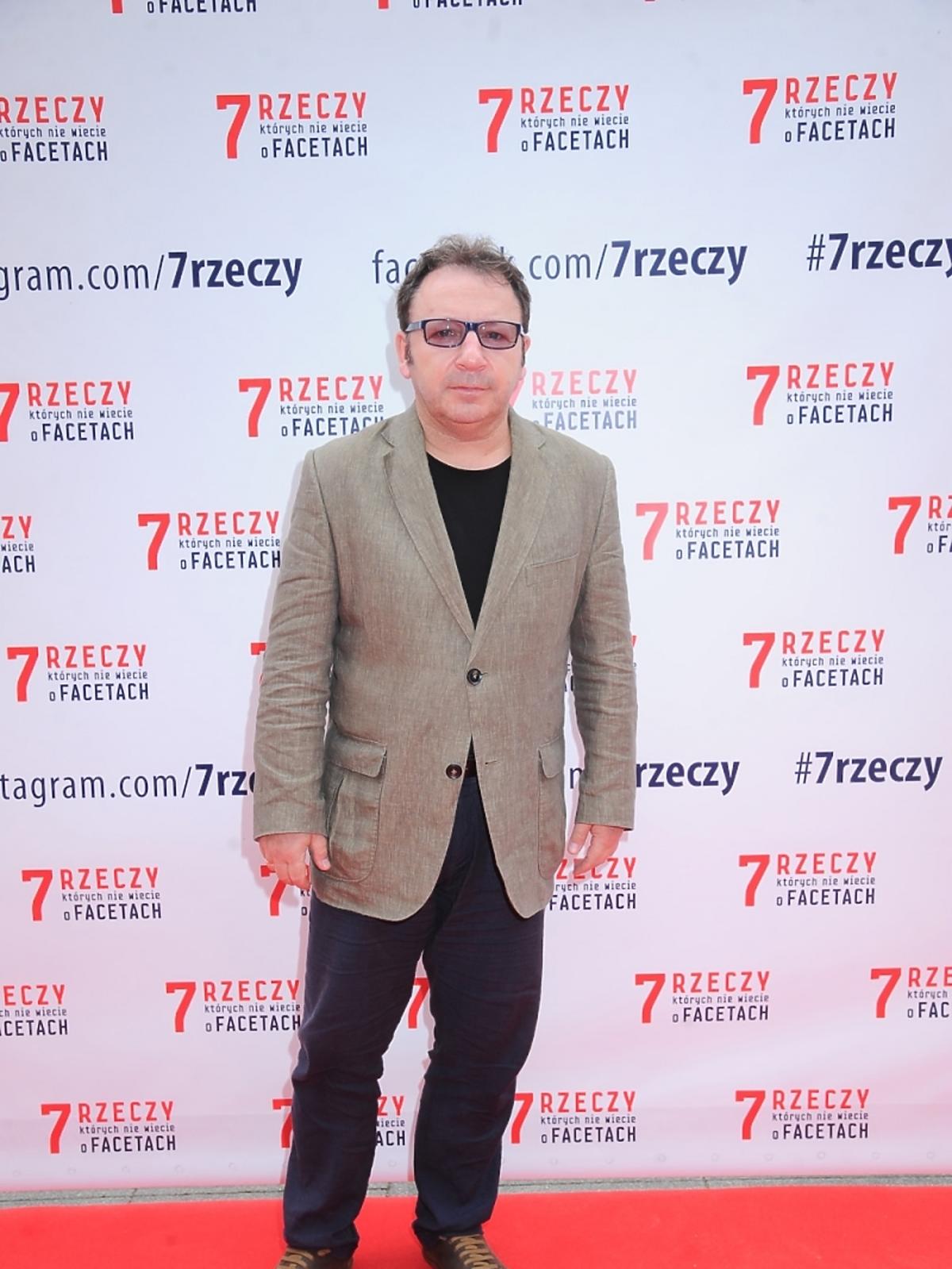 Zbigniew Zamachowski na spotkaniu z obsadą filmu