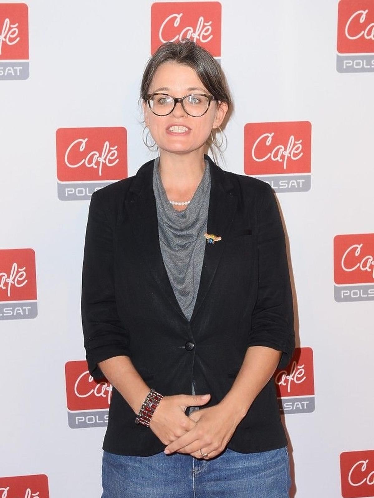 Zuzanna Ziomecka na konferencji Polsat Cafe