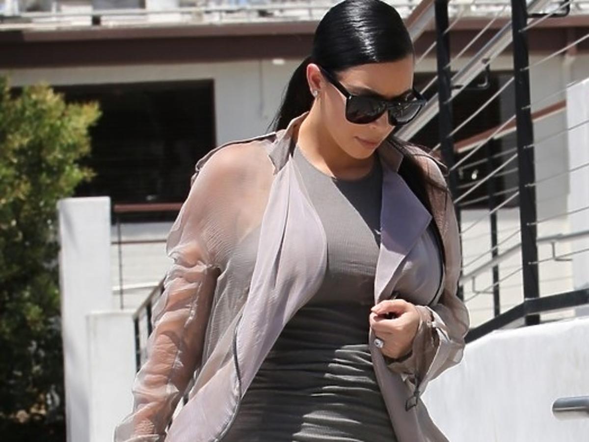 Kim Kardashian w ciąży kręci reality show
