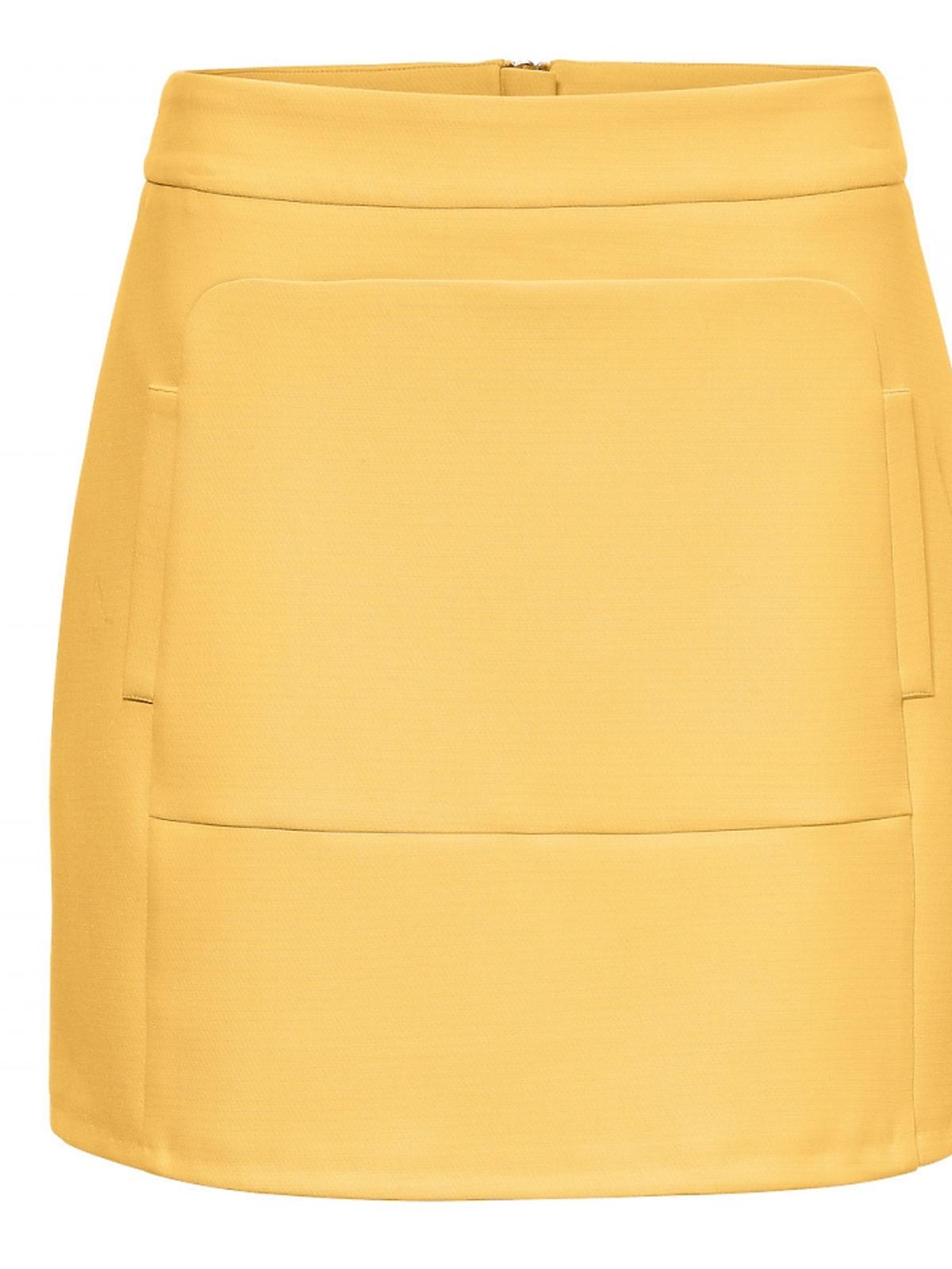 Spódnica w żółtym kolorze 