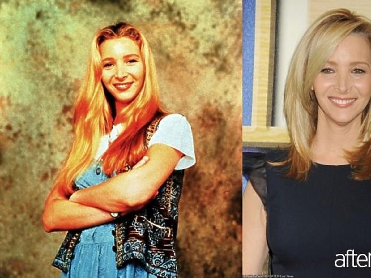 Lisa Kudrow Phoebe Buffay w długich włosach