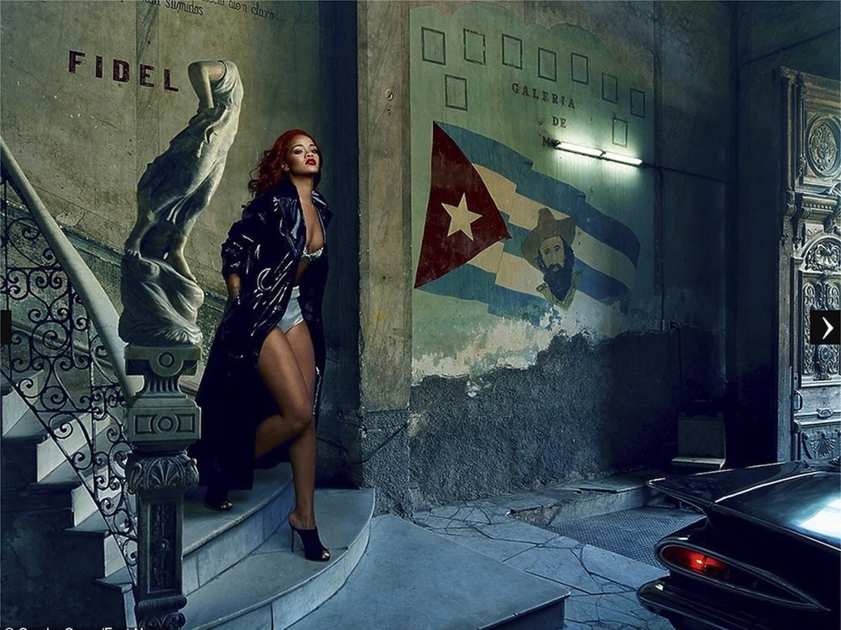 Rihanna w „Vanity Fair’’, listopad 2015