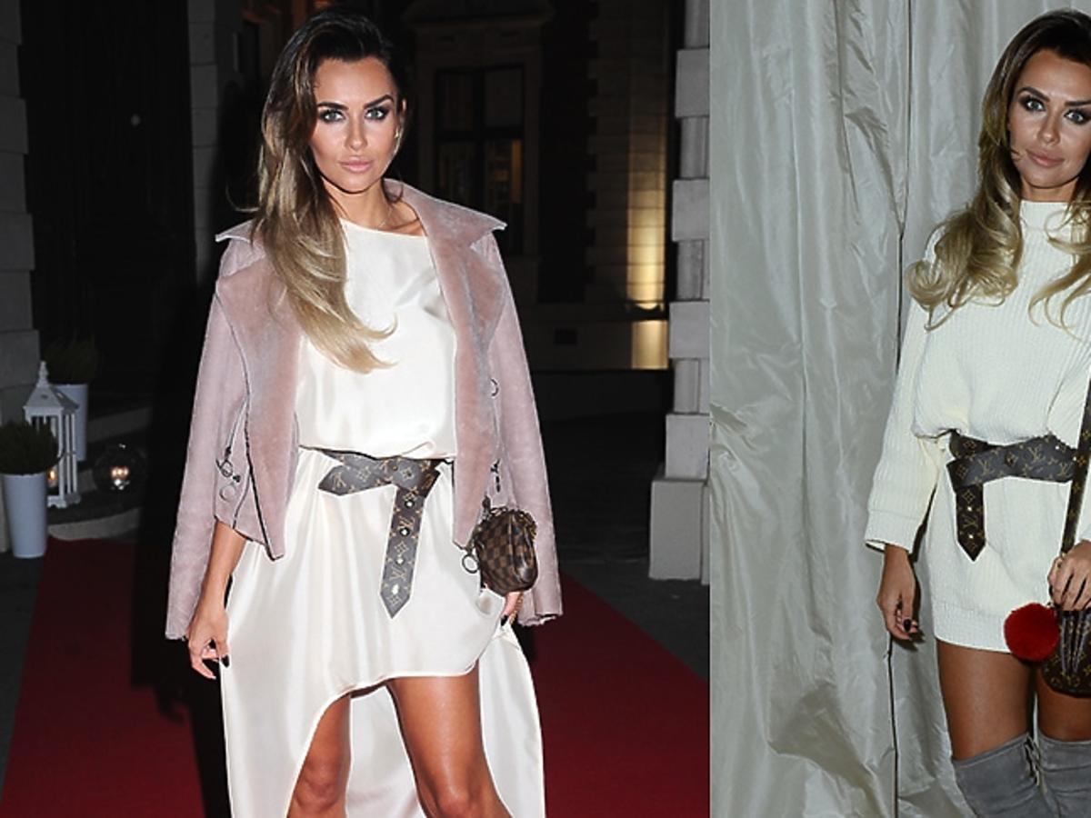 Natali Siwiec z paskiem i torbą Louis Vuitton
