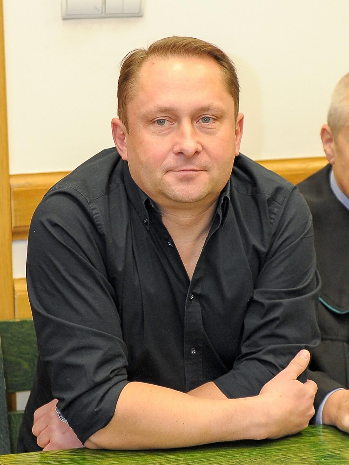 Kamil Durczok w sądzie na rozprawie przeciwko Wprost