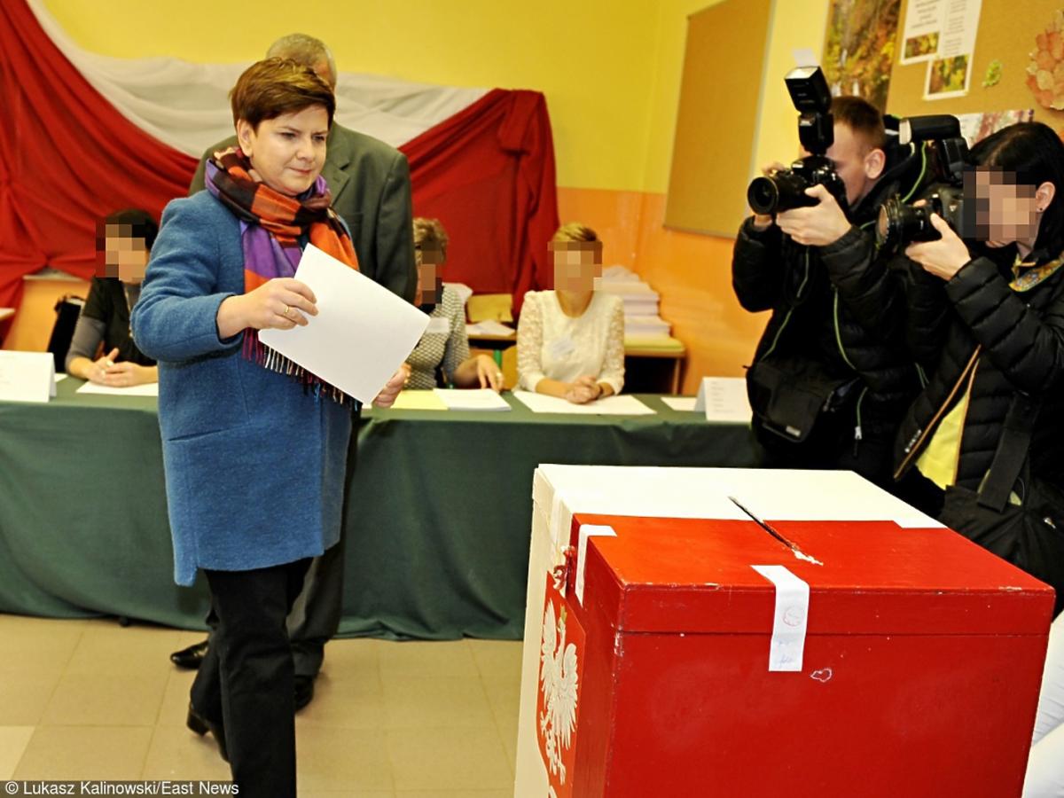 Beata Szydło w okręgu wyborczym