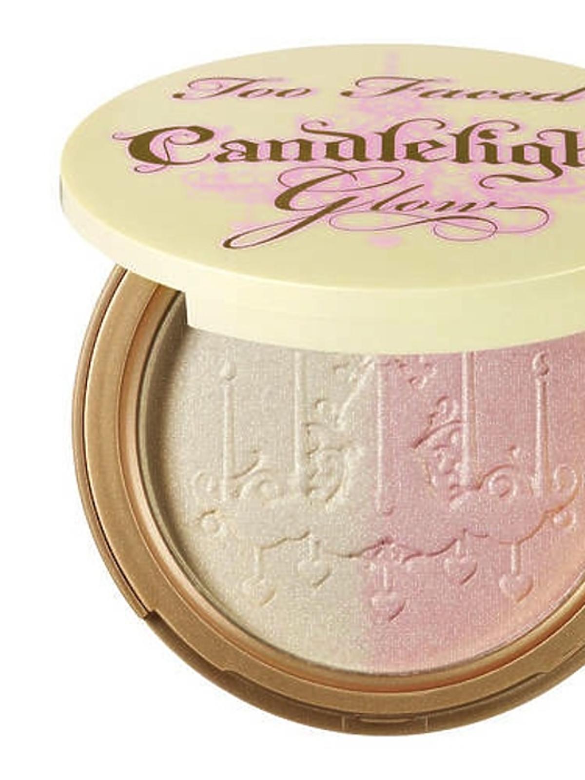 Puder rozjaśniający Candelight Glow Highlighting Powder Duo, Too Faced, ok. 130 zł