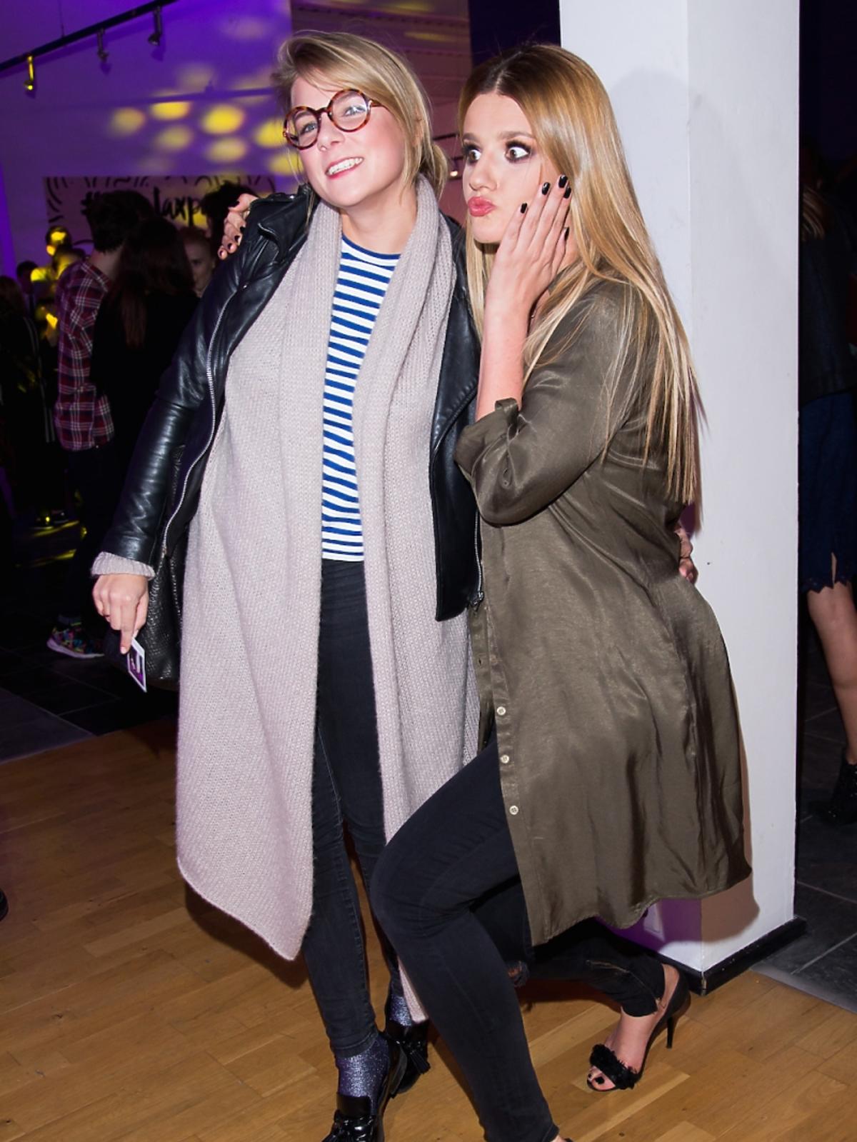 Zofia Zborowska i Marta Wierzbicka na premierze aparatu Instax