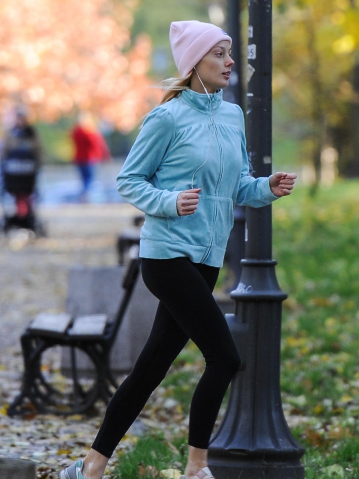 Jagoda Judzińska biegnie
