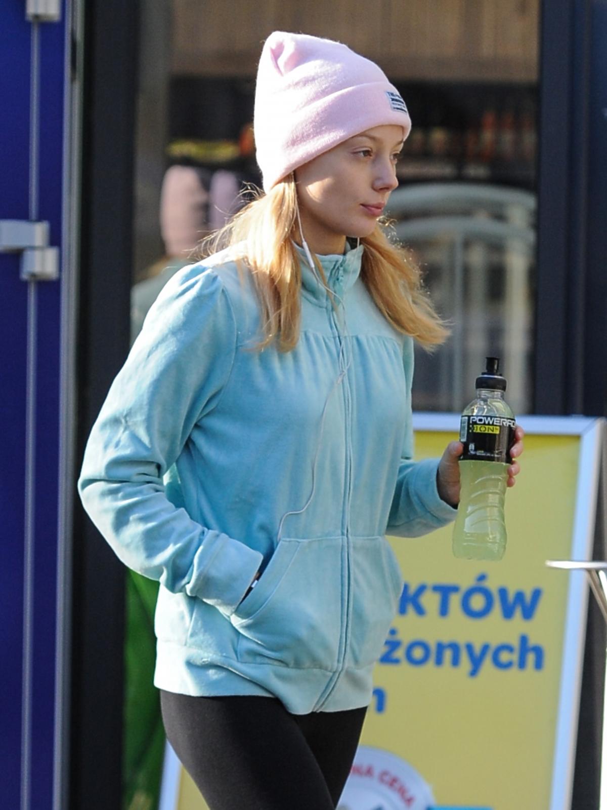 Jagoda Judzińska w stroju sportowym
