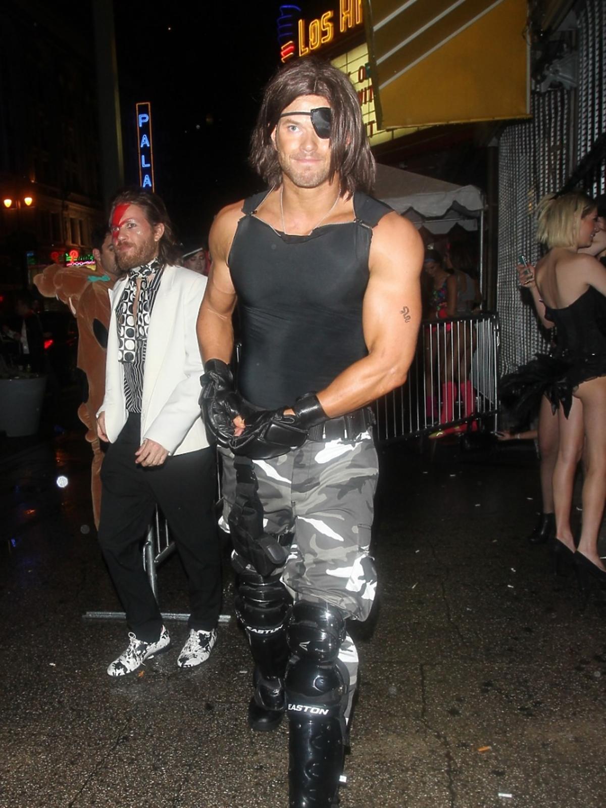Kellan Lutz na Halloween Party