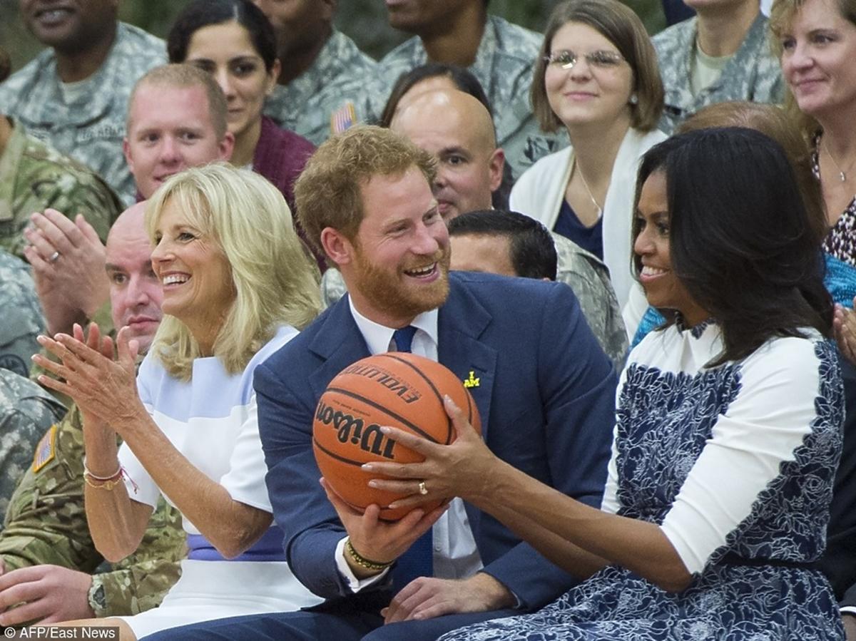 książę Harry i Michelle Obama