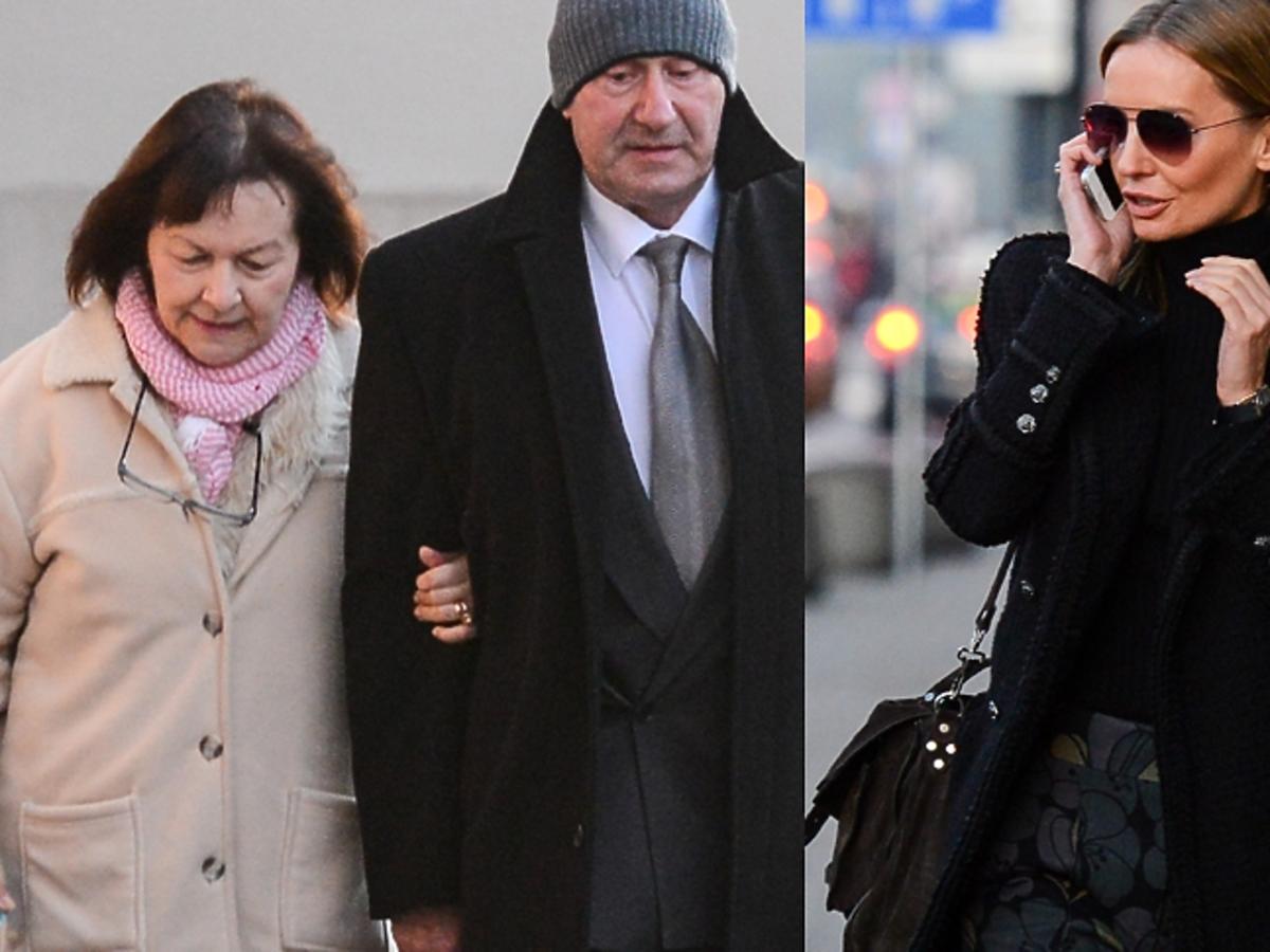 Agnieszka Szulim i rodzice Dody na rozprawie sądowej