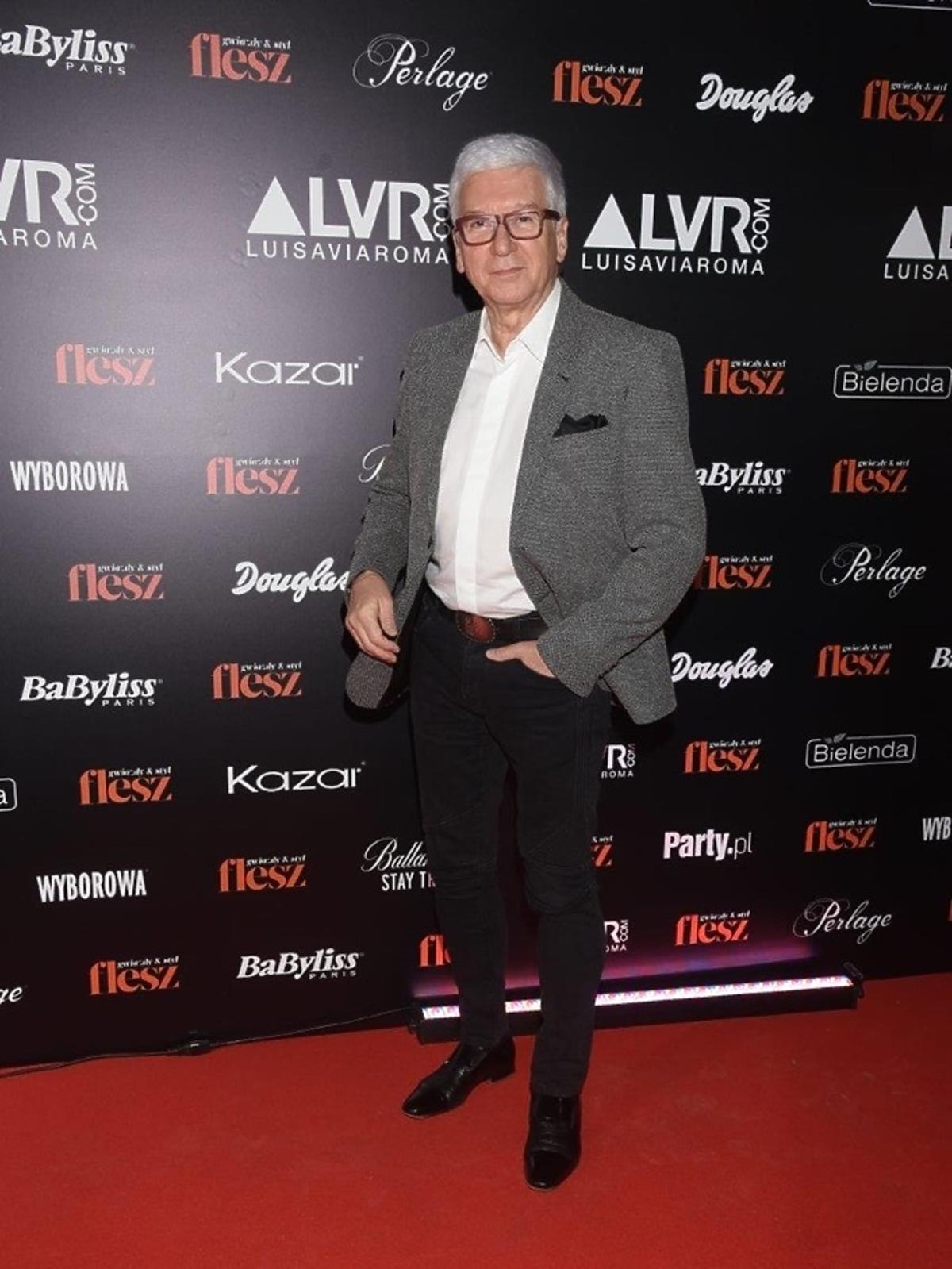 Ryszard Rembiszewski na gali Flesz Fashion Night
