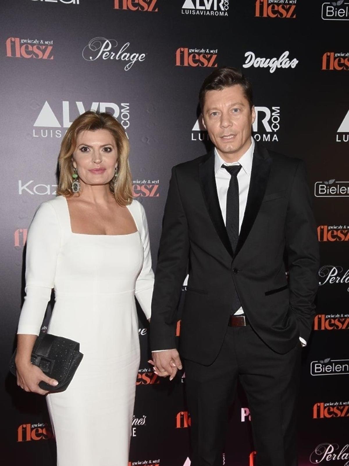Mariusz Totoszko i Justyna Tomańska na gali Flesz Fashion Night