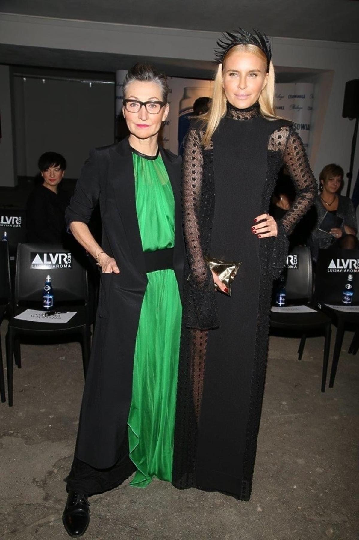 Joanna Horodyńska i Joanna Klimas na gali Flesz Fashion Night