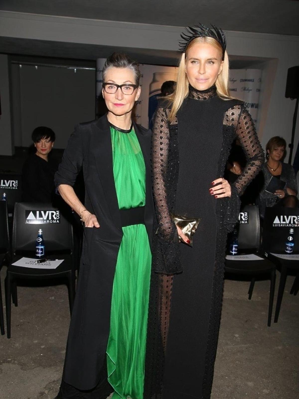 Joanna Horodyńska i Joanna Klimas na gali Flesz Fashion Night