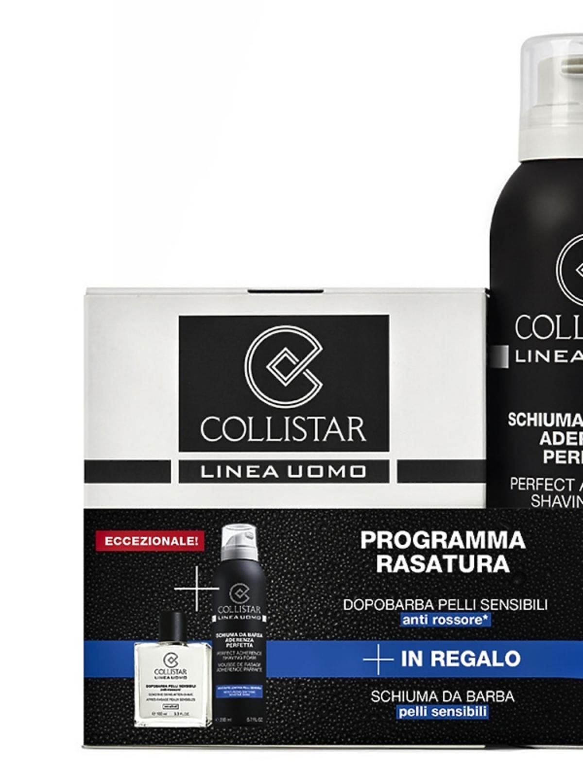 zestaw prezentowy do pielęgnacji twarzy dla mężczyzn, lotion po goleniu i pianka do golenia, Collistar, 99 zł