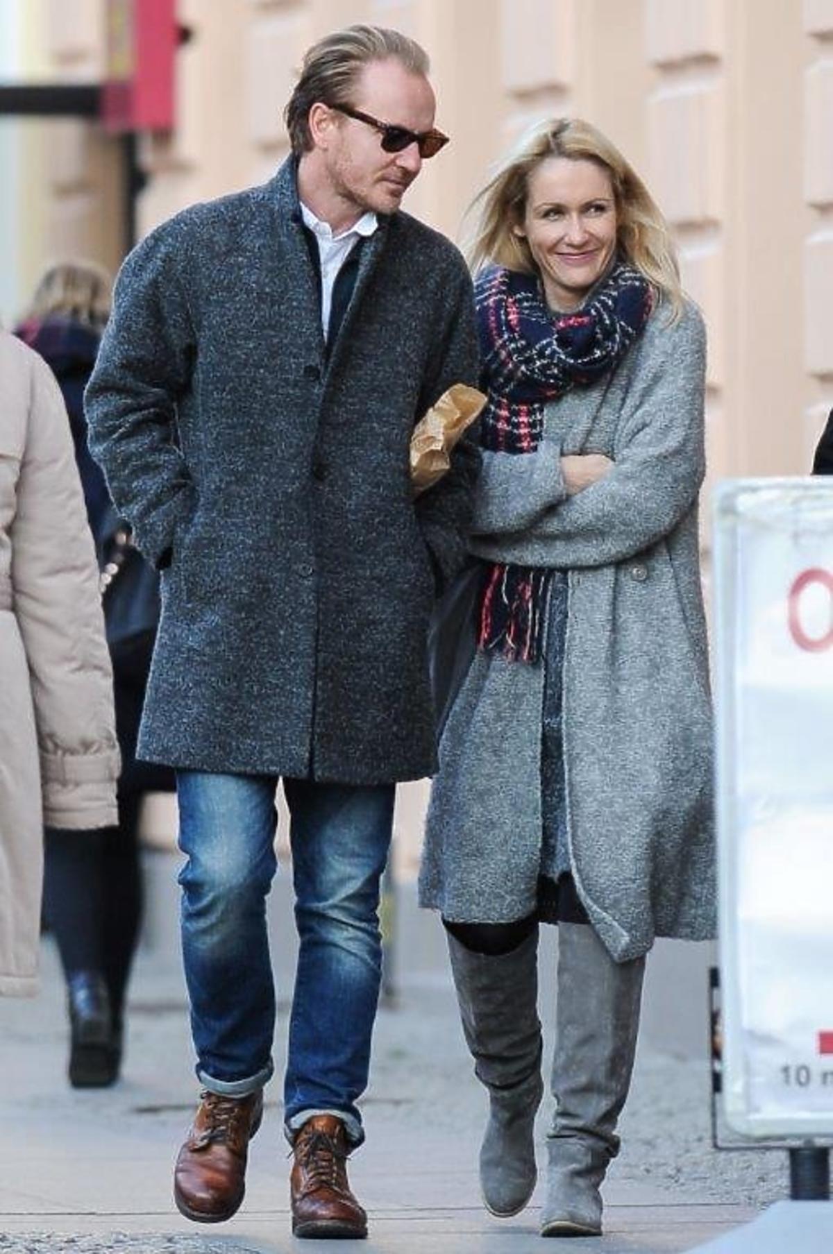 Jacek Borcuch i Małgorzata Ohme na spacerze