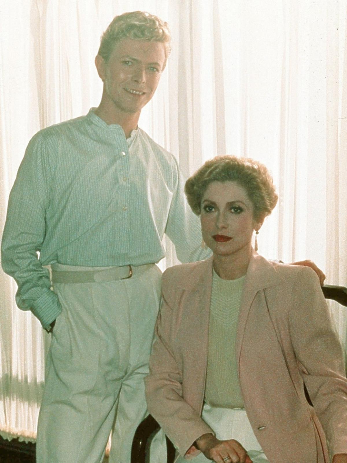 David Bowie i Catherine Deneuve
