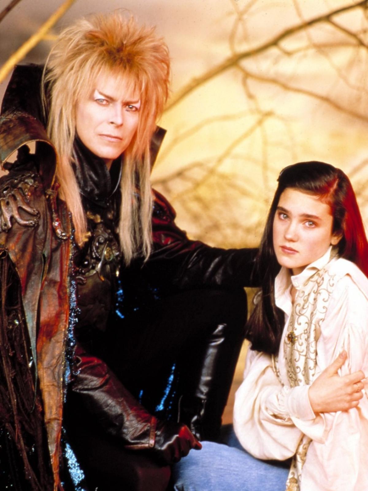 LABYRINTH, David Bowie, Jennifer Connelly, kadr z filmu