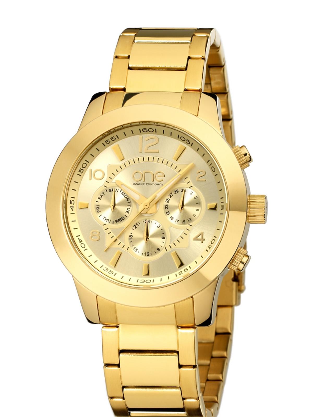 złoty zegarek