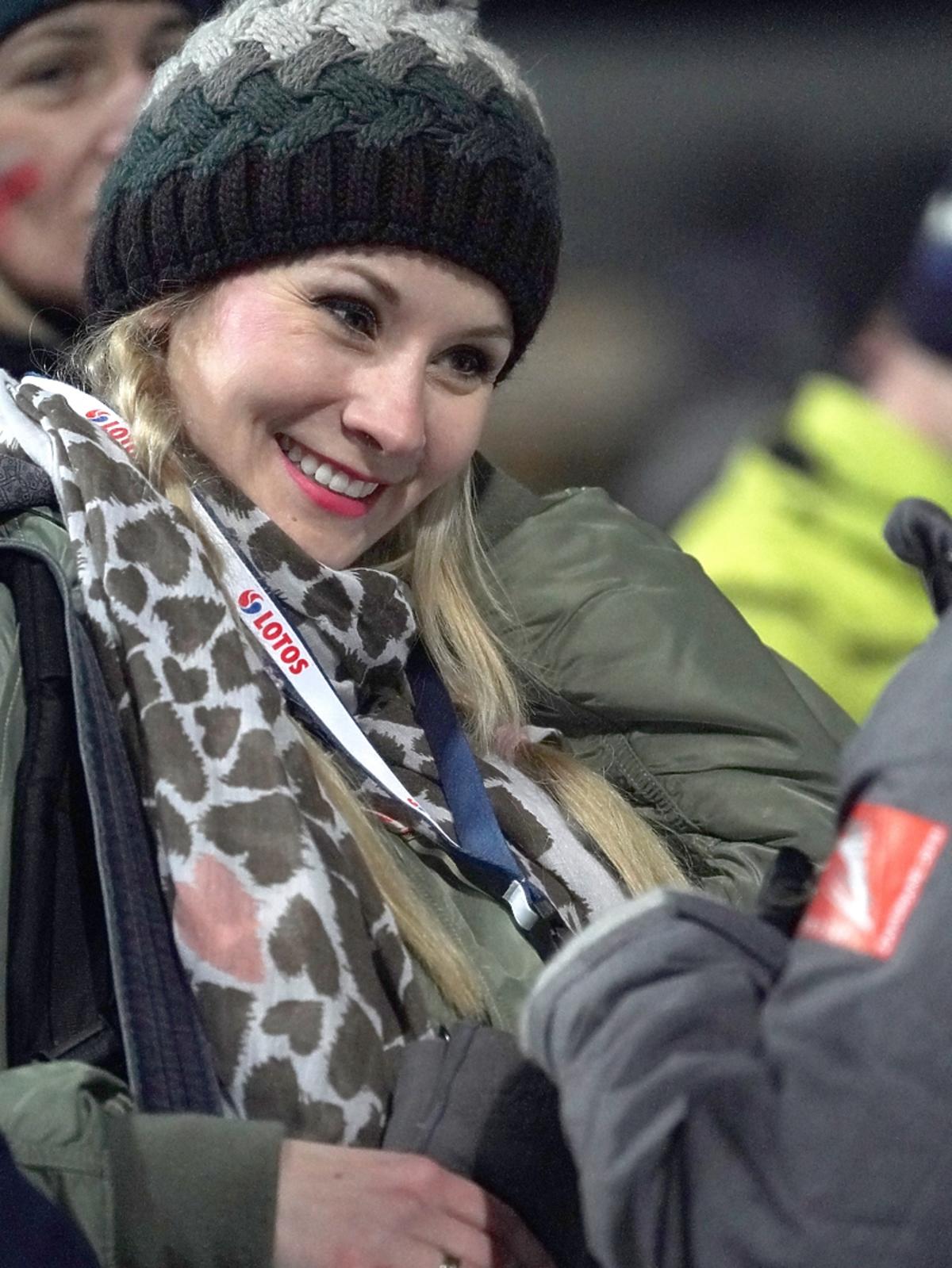 Ewa Bilan-Stoch podczas zawodów Pucharu Świata w Zakopanem