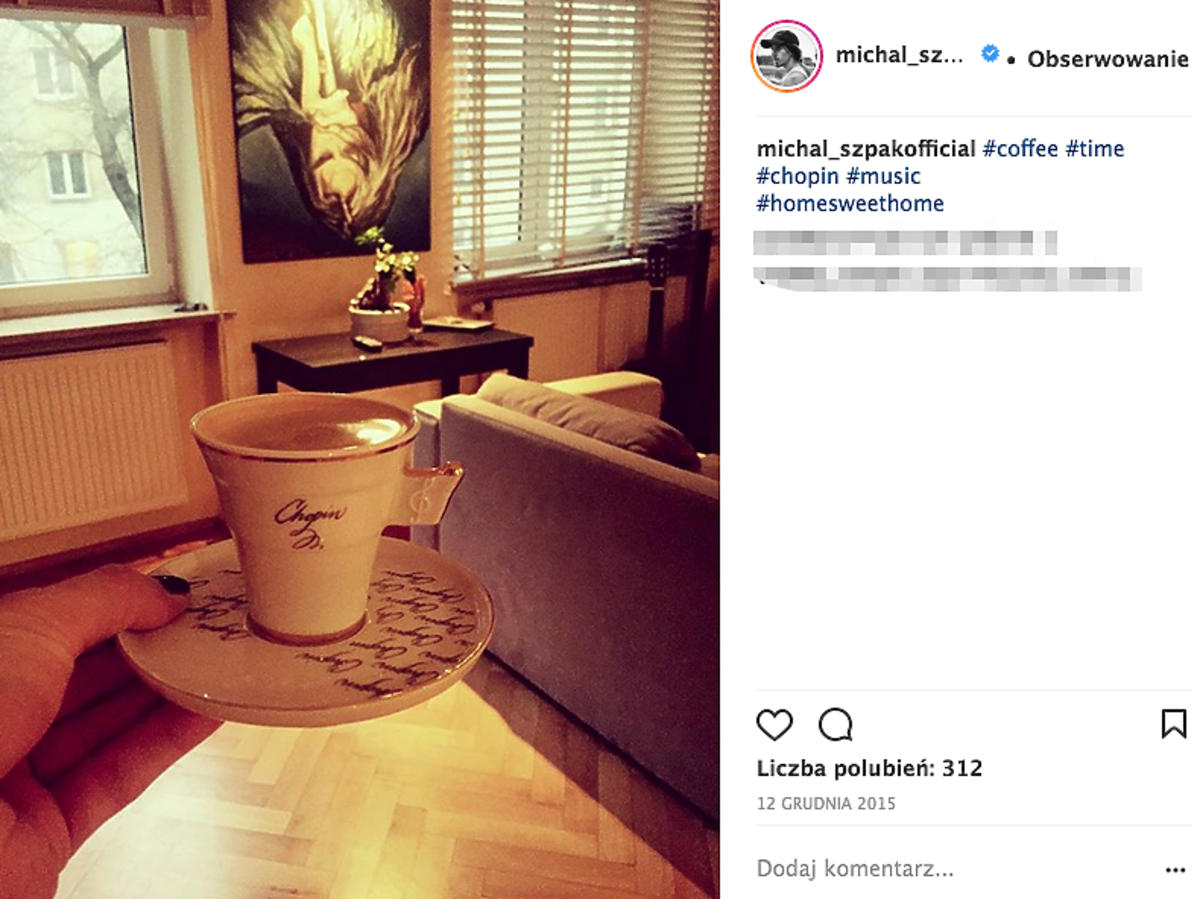 Michał Szpak jest domatorem?