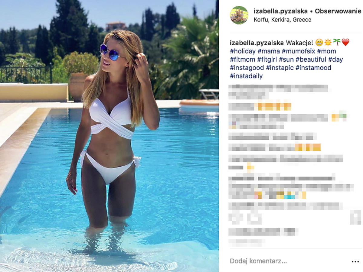 Idealna sylwetka Izabelli Łukomskiej-Pyżalskiej
