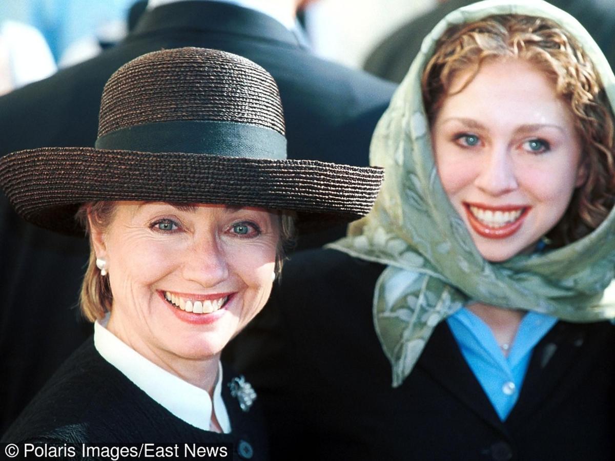 11 listopada 1999, Hillary z córką w Jerozolimie