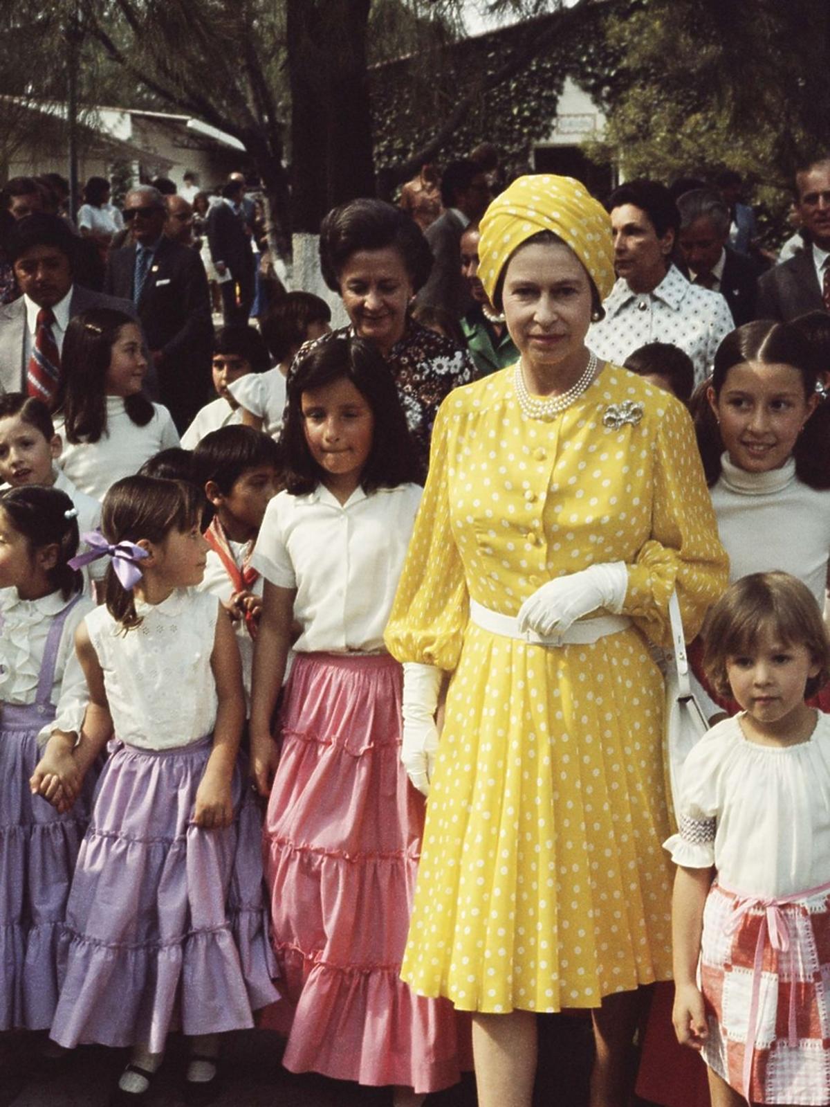 1975, wizyta w Meksyku