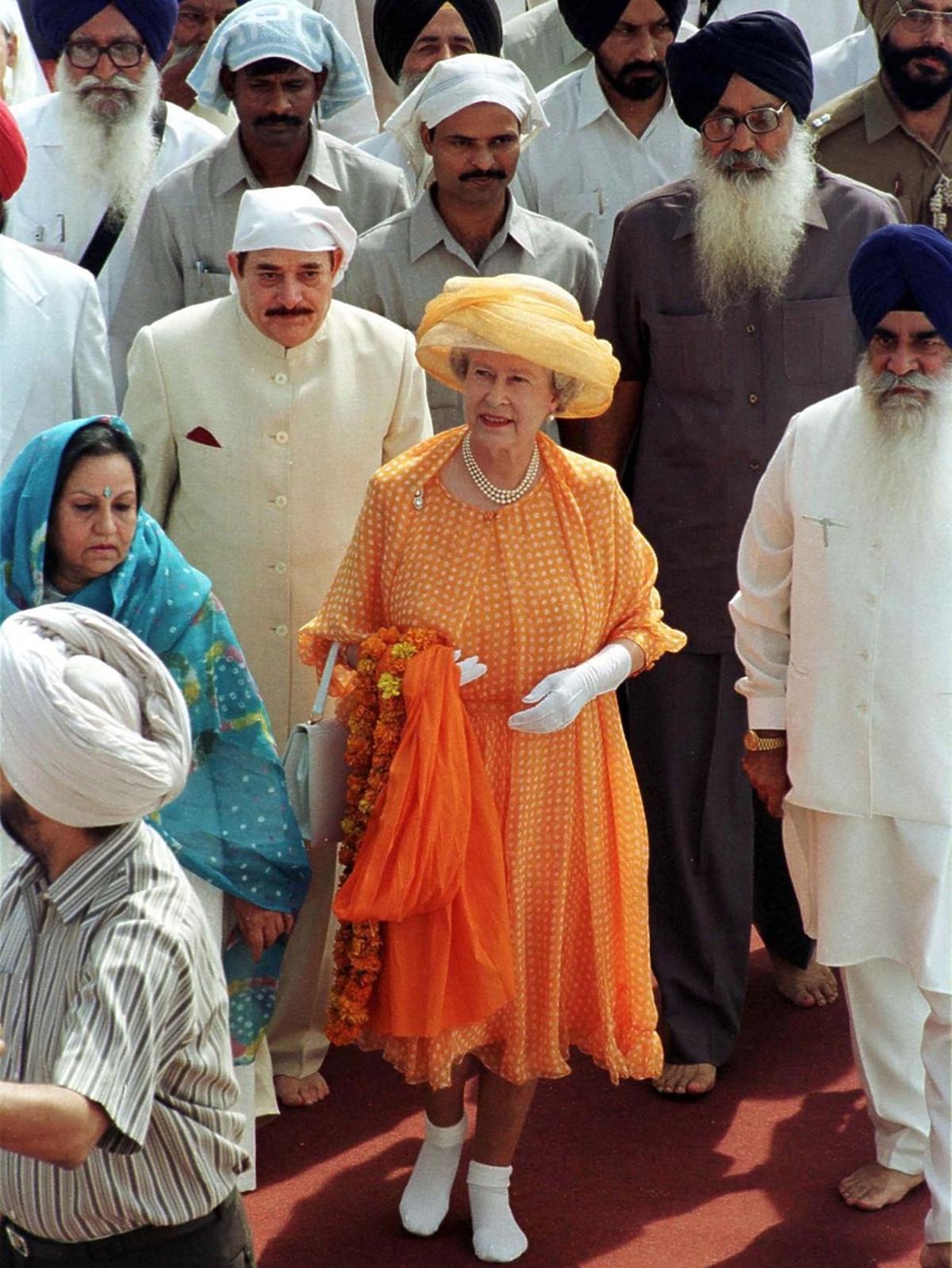 1997, wizyta w Pendżabie w Indiach