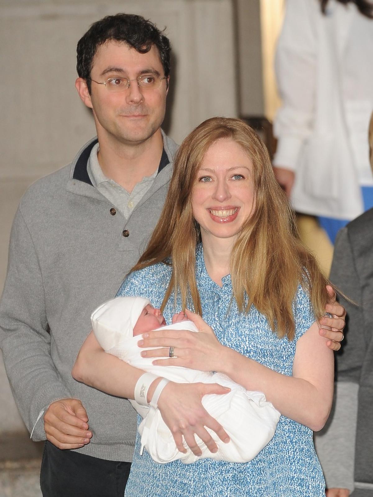 29 września 2014, dumni rodzice i ich pierwsze dziecko, córeczka Charlotte