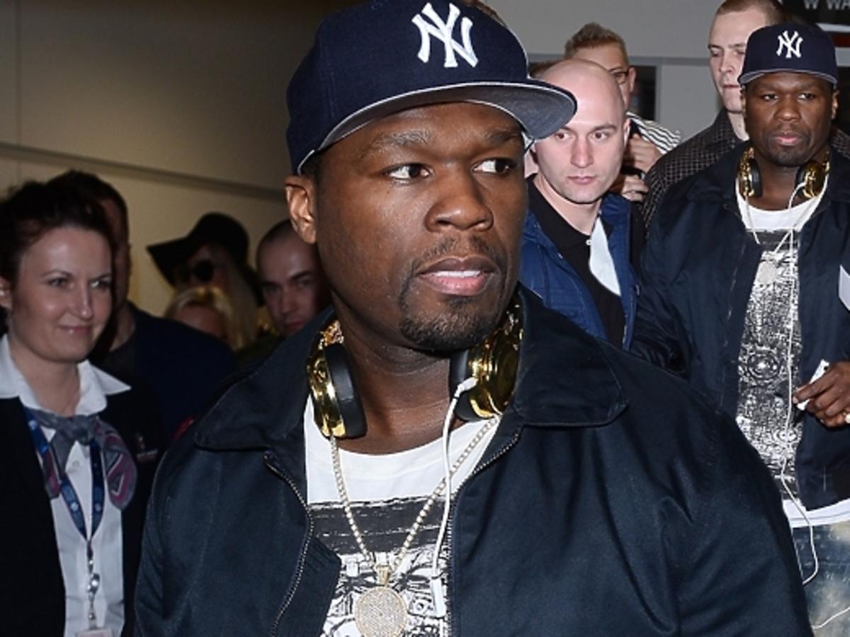 50 Cent przyjechał do Polski. 50 Cent w Polsce. 50 Cent w Warszawie