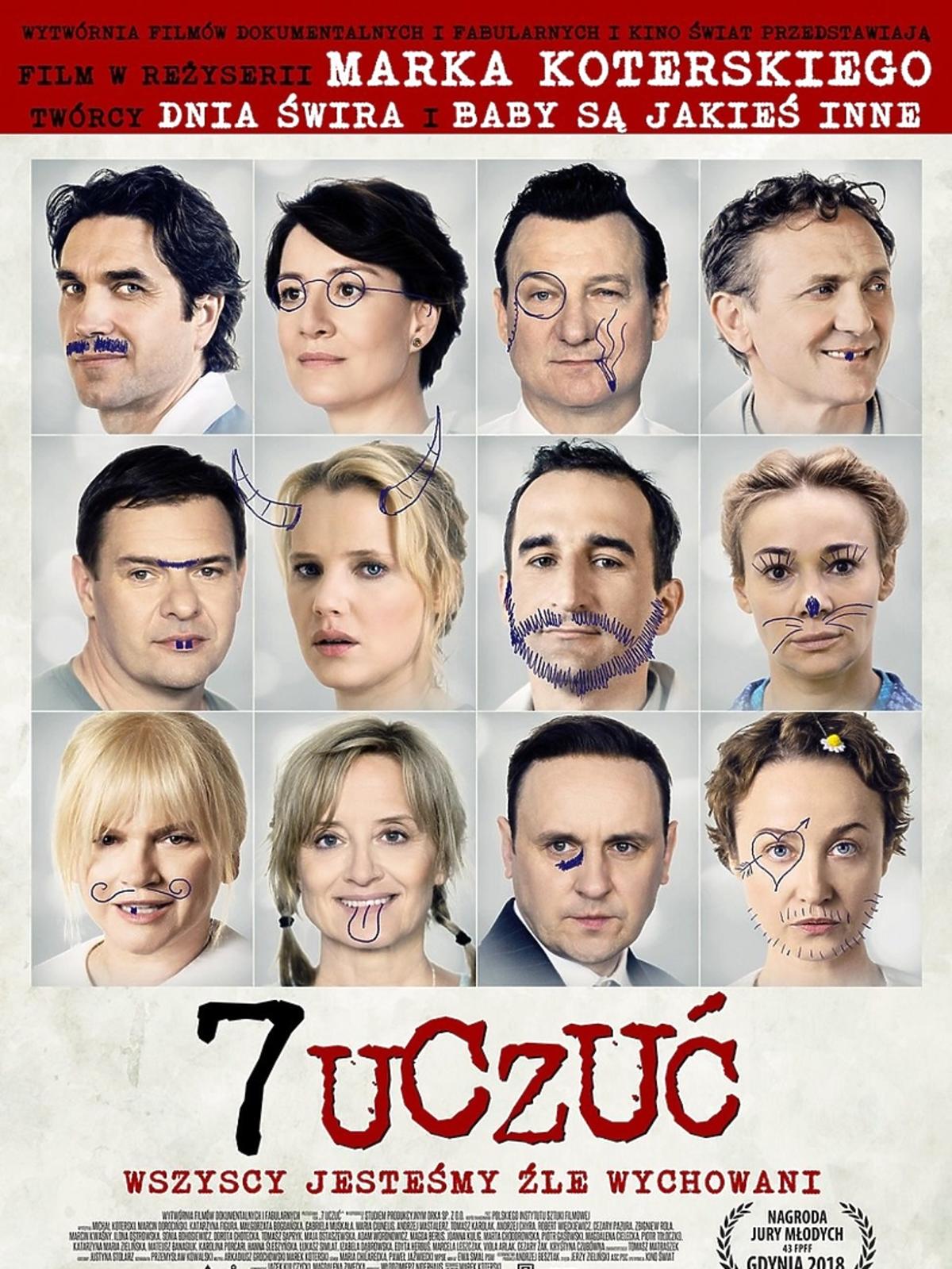 7 uczuć plakat