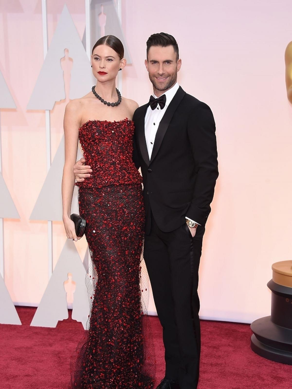 Adam Levine na Oscarach 2015