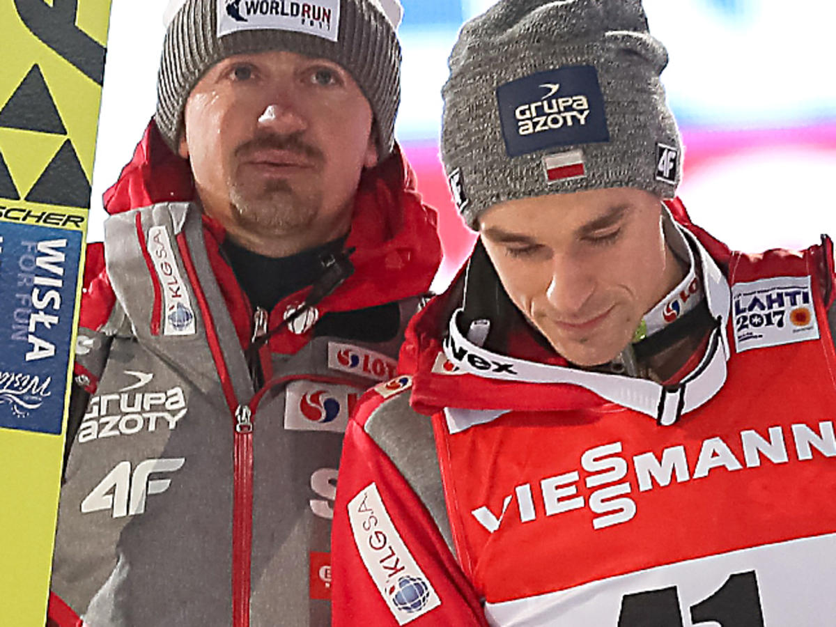 Adam Małysz i Piotr Żyła