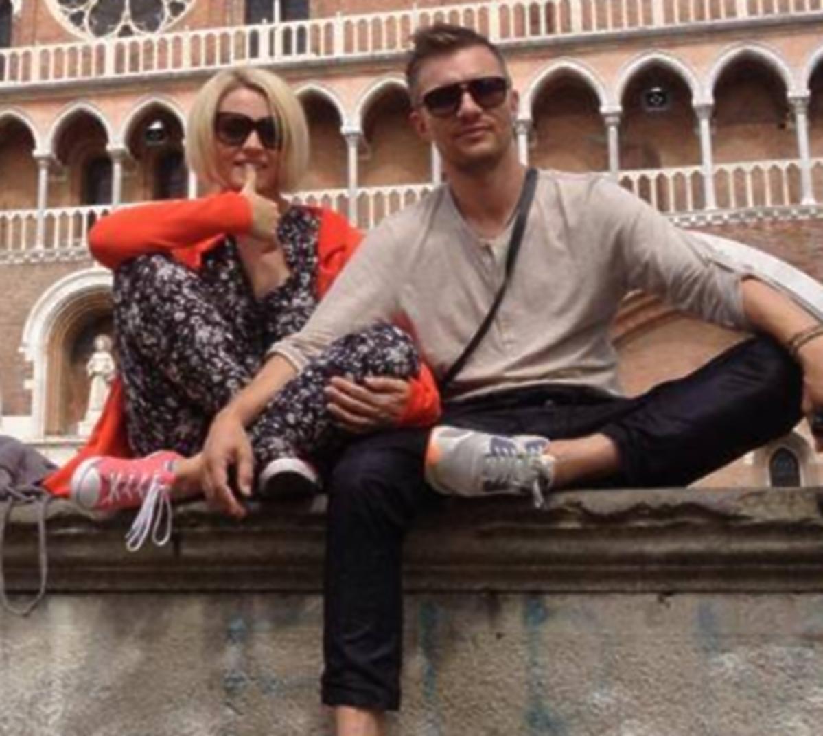Adam Sztaba i Dorota Szelągowska na wakacjach we Włoszech