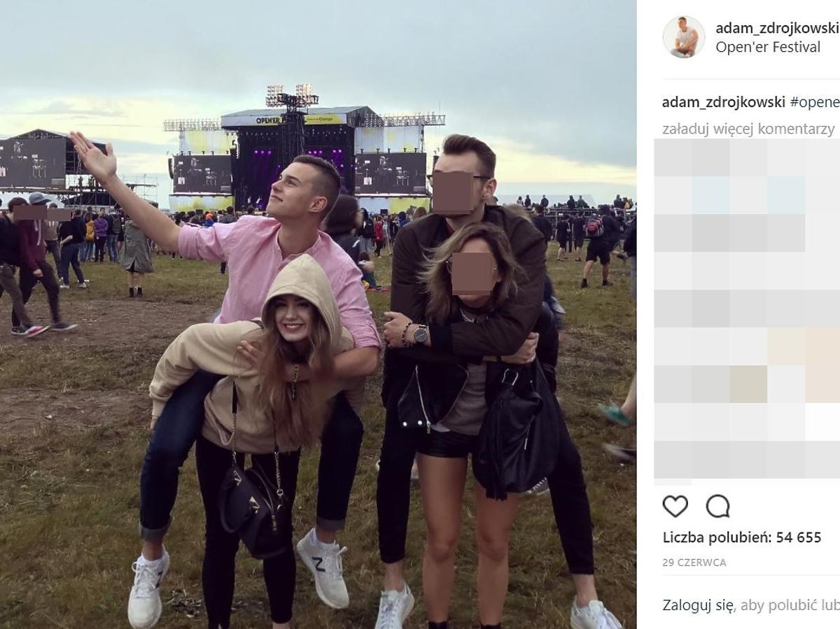 Adam Zdrójkowski i Wiktoria Gąsiewska są parą