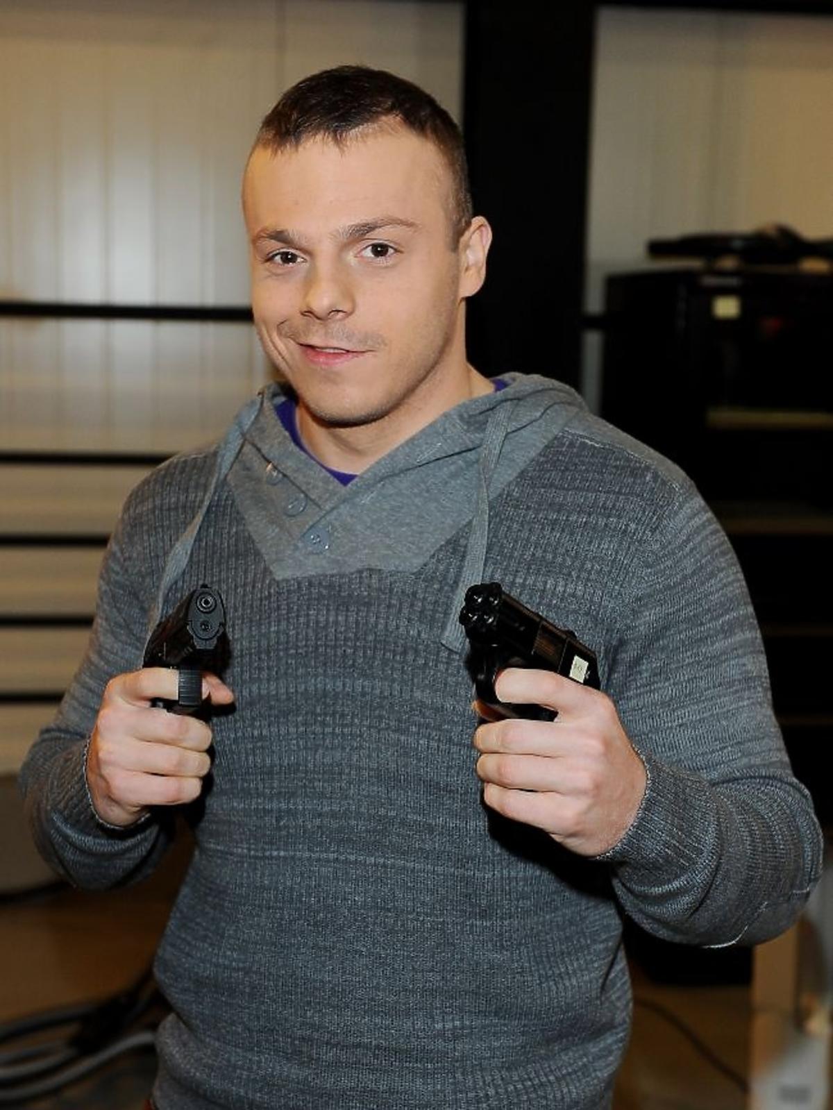 Adrian Zieliński podczas obrad jury plebiscytu Męska Rzecz 2012